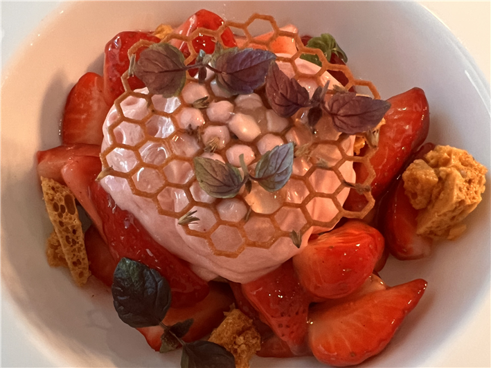 strawberry dessert